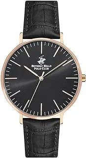 Beverly Hills Polo Club Men's Analog Black Dial Watch - BP3129X.451