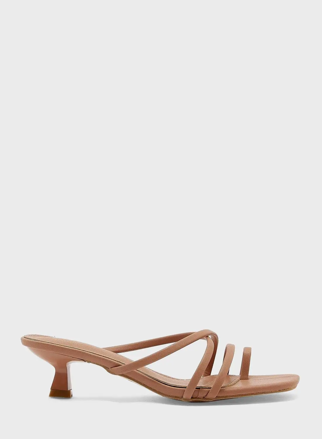 ELLA Strappy Toe Post Mule Sandal