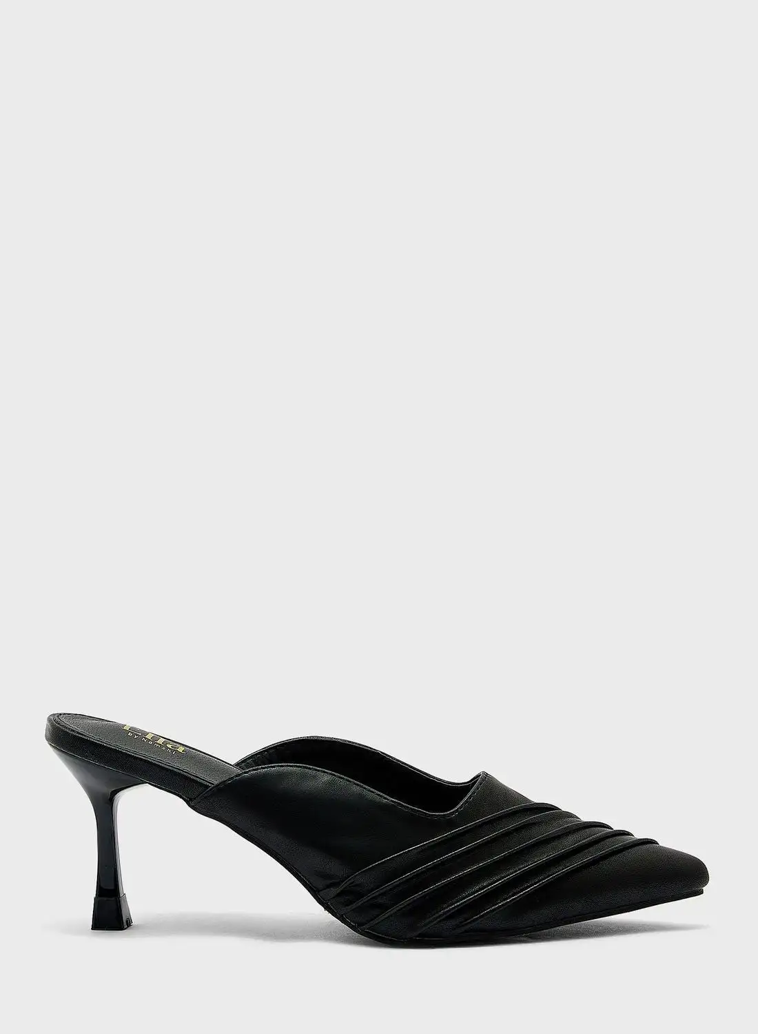 ELLA Gathered Detail Slip On Pointed Pump