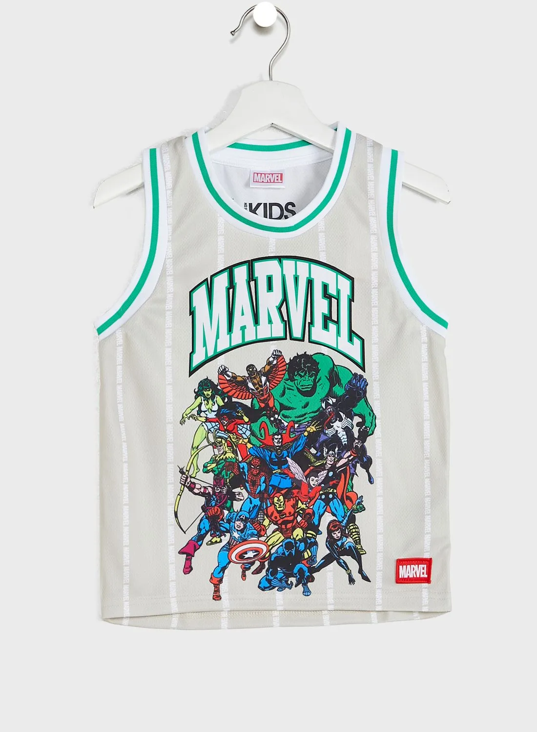 Cotton On Kids Marvel Basketball Tank Vest