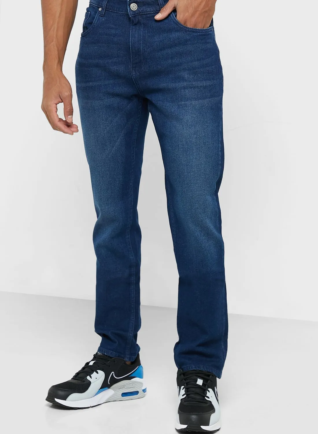 Seventy Five Slim Fit Washed Jean