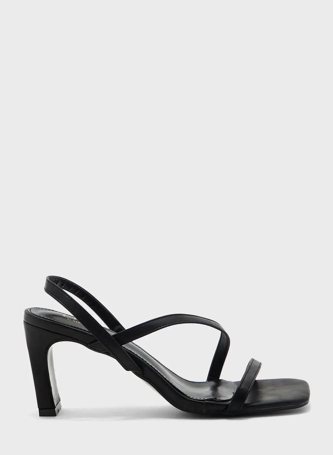 ELLA Strappy Asymmetric Square Toe Sandal