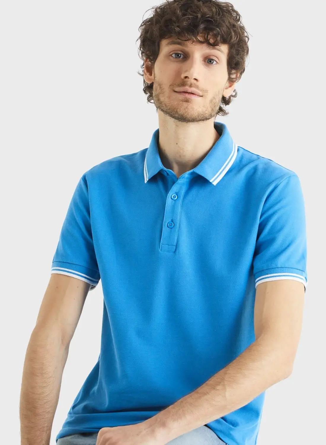 Celio Tipped Polo