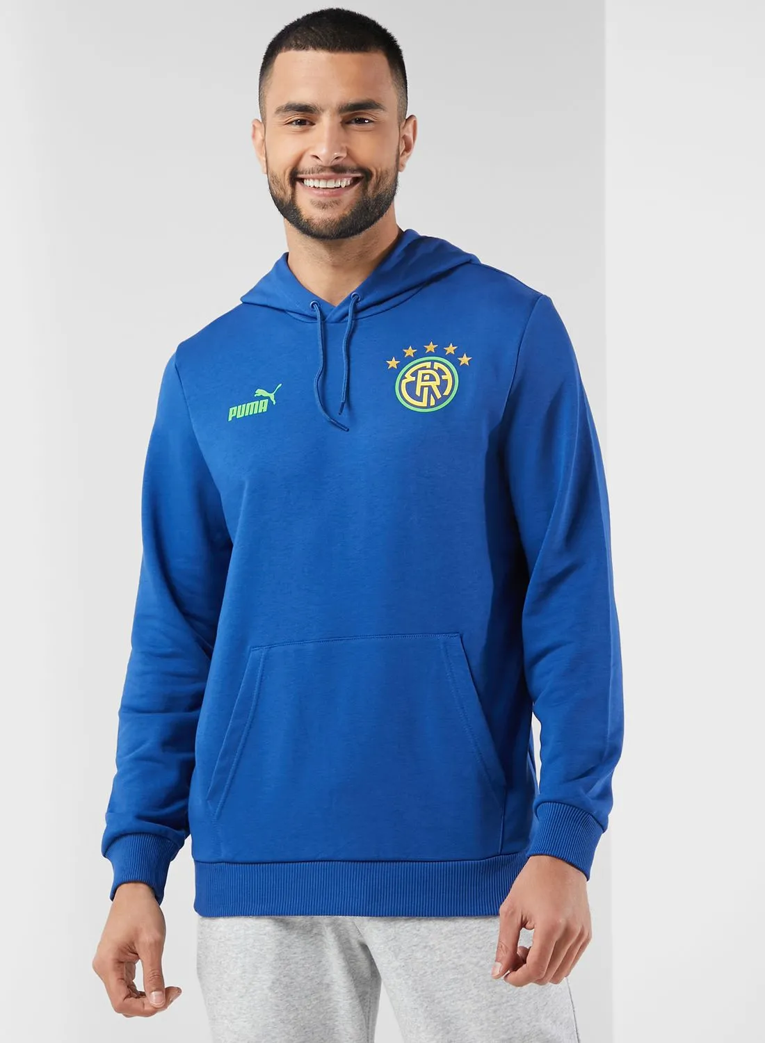 PUMA Brazil Ftblcore Fan Men Hoodie