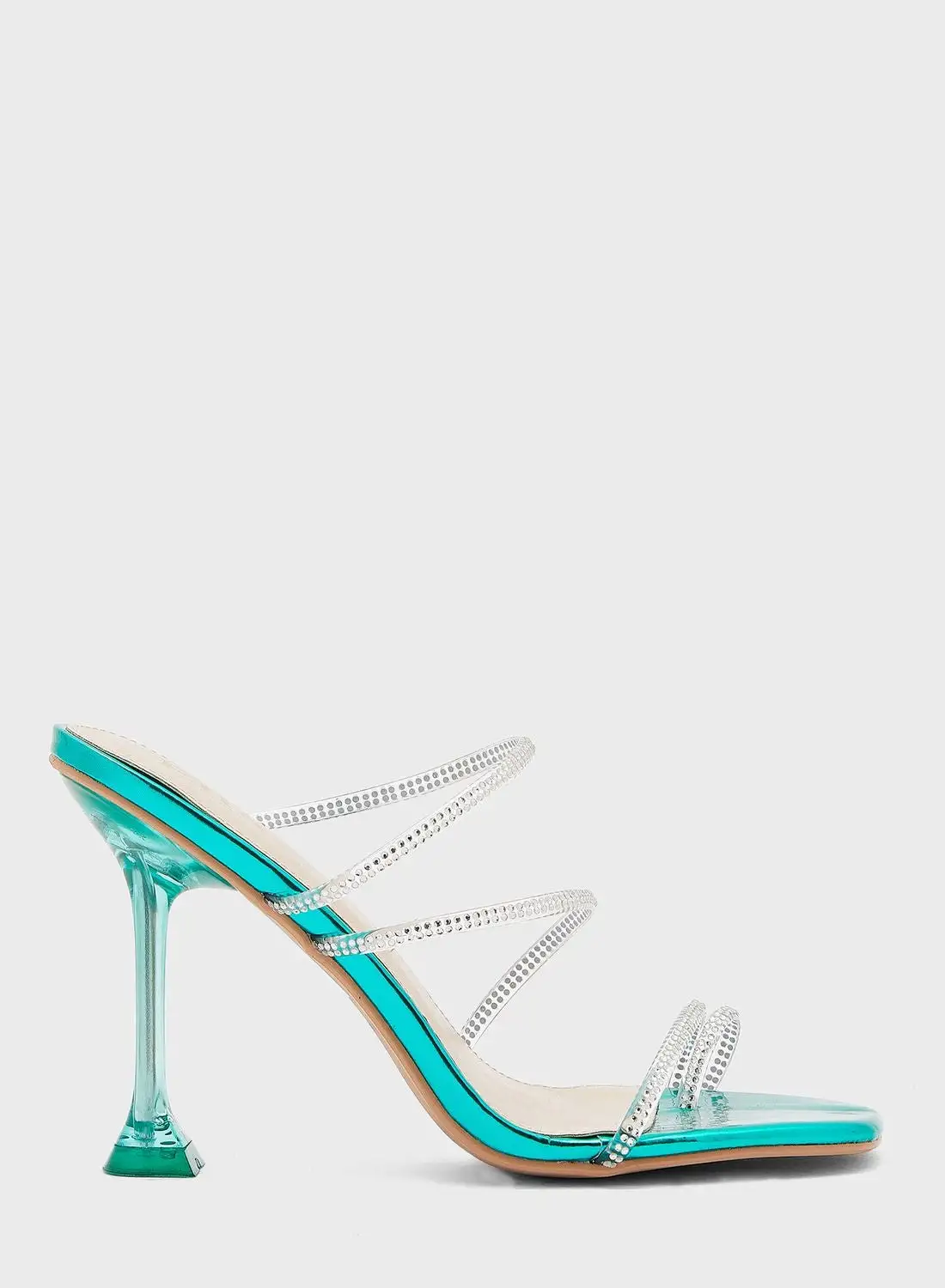 Ella Limited Edition Metallic Strappy Mule Sandal