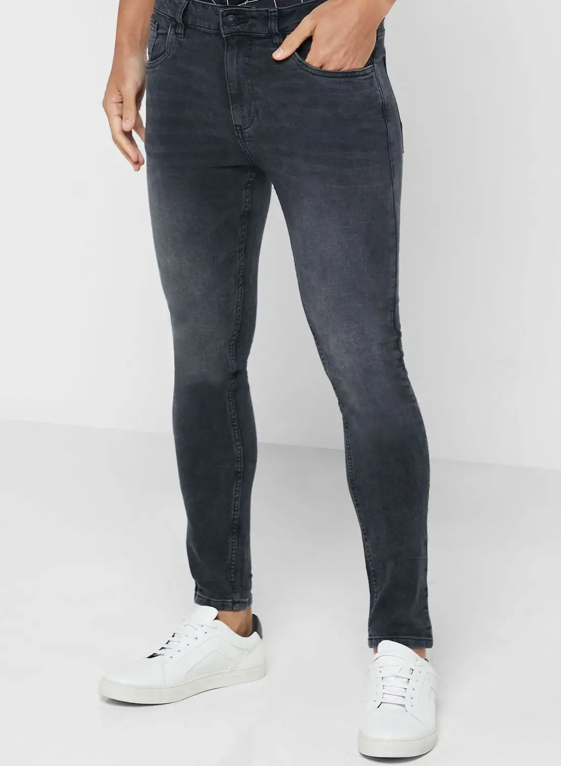 Seventy Five Super Skinny Fit Five Pocket Jean