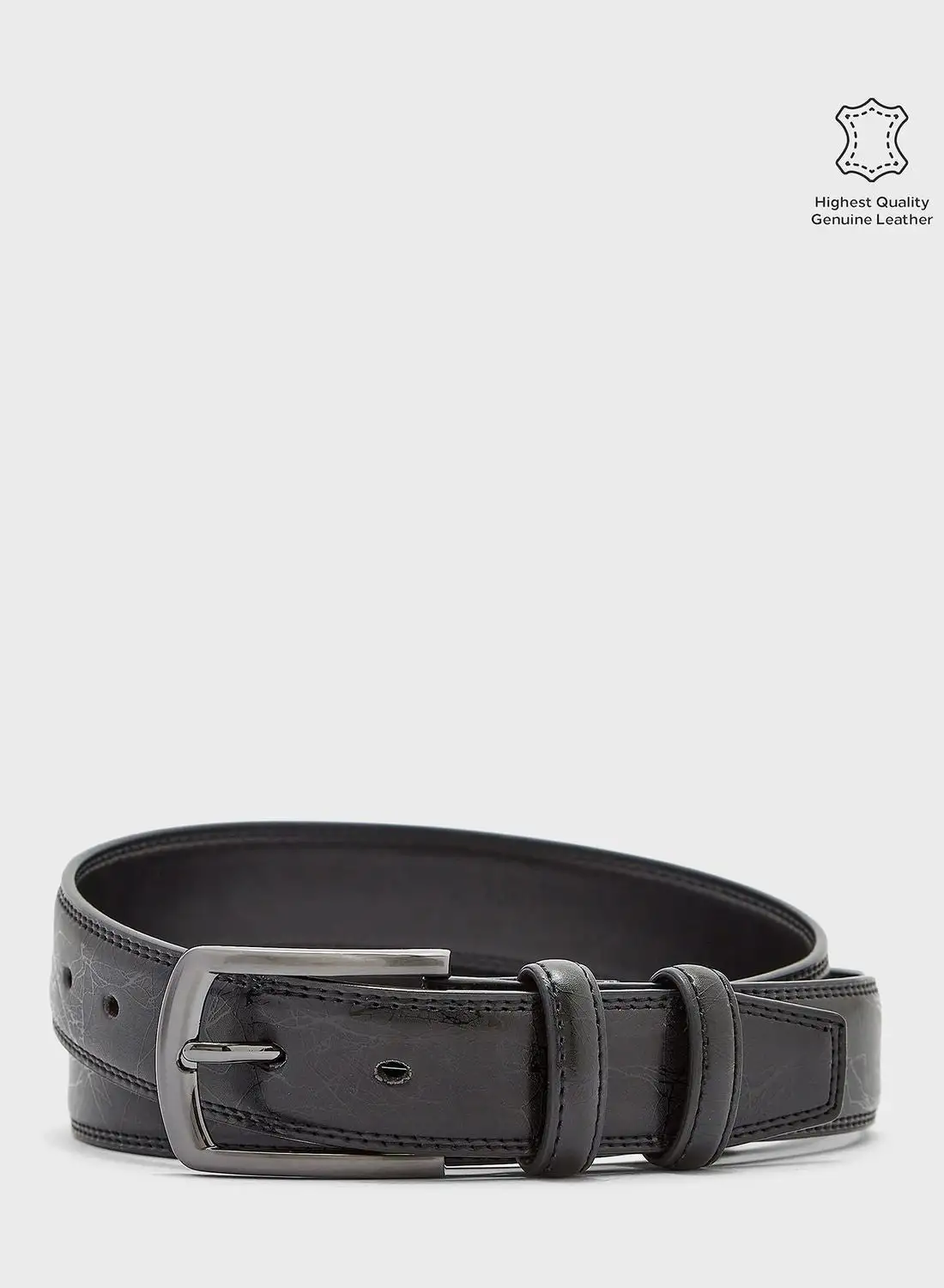 Robert Wood Genuine Leather Belt