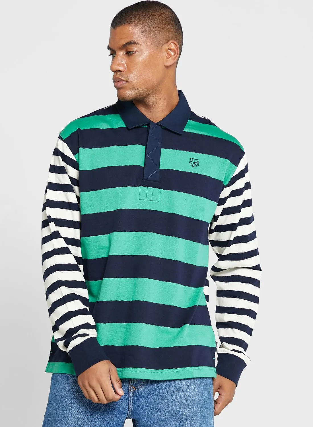 Ted Baker Striped Polo