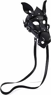 Forum Novelties Black Horse Face Mask, Black, One size