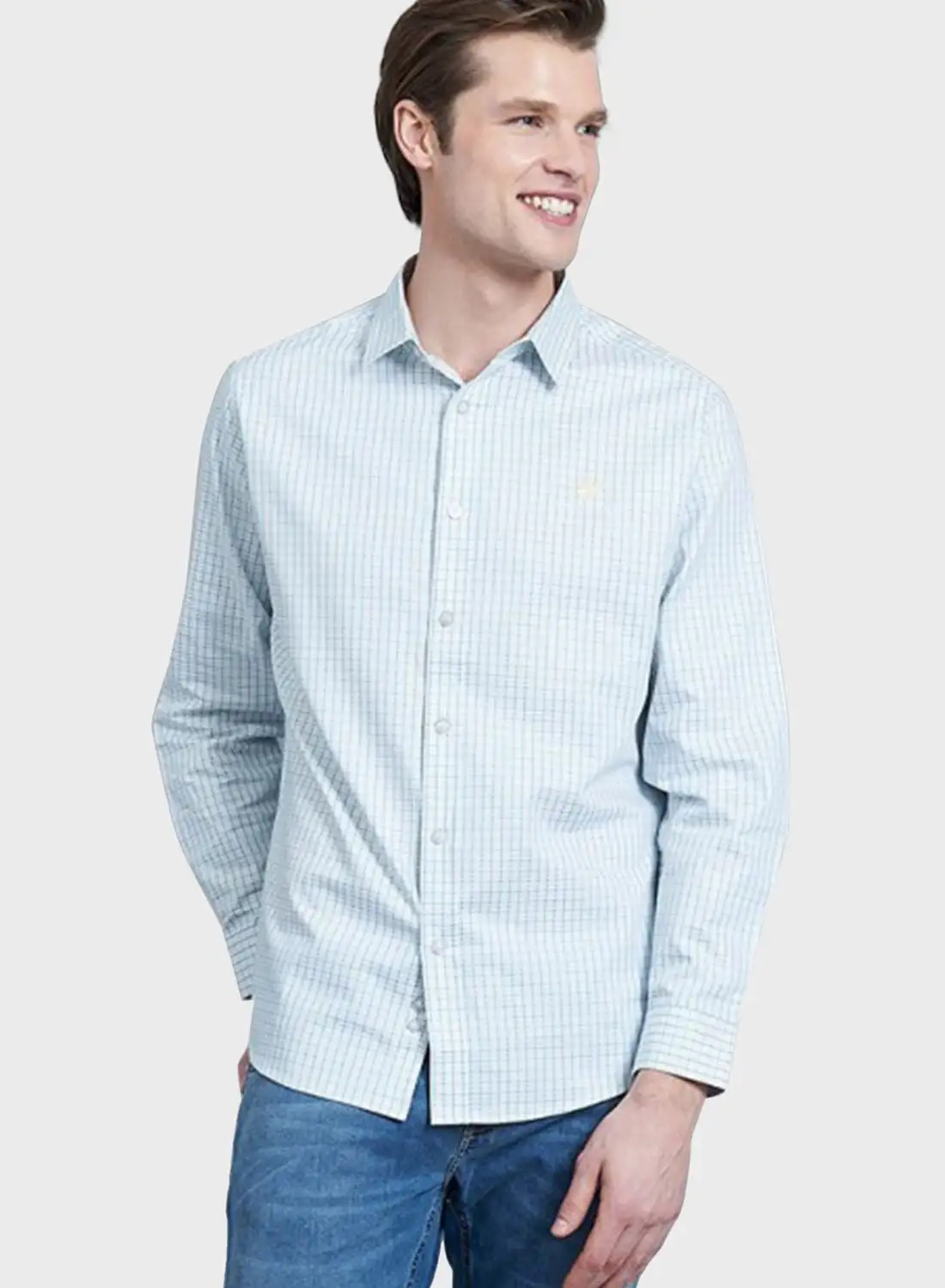 bhpoloclub Checked Regular Fit Shirt