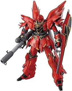 Bandai Hobby - Gundam UC - Sinanju (ألوان الرسوم المتحركة) ، Bandai MG ، متعدد الألوان ، 8 بوصات