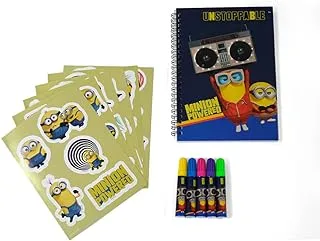 Universal Minions Stationery 12-Piece Set