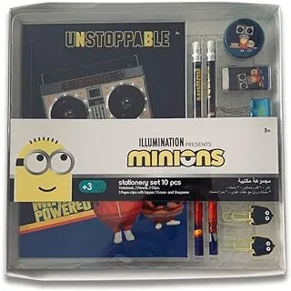 Universal Minions Stationery 10-Piece Set, A5 Size