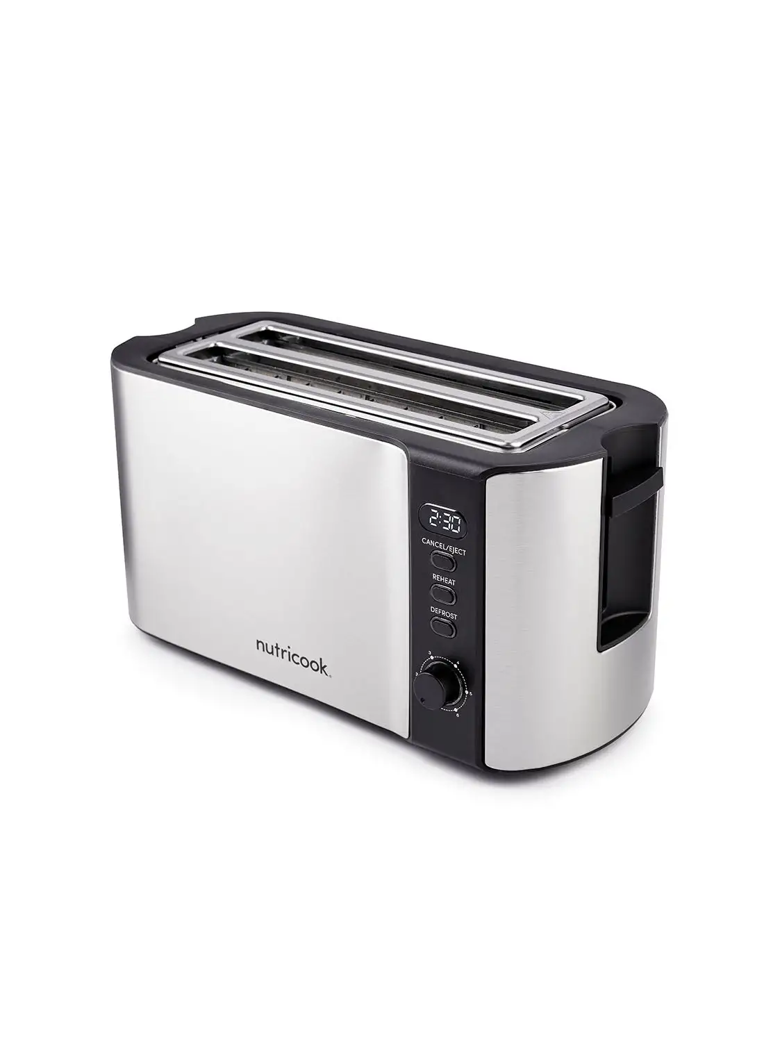 nutricook 4-Slice Digital Toaster 1500 W NC-T104S Black