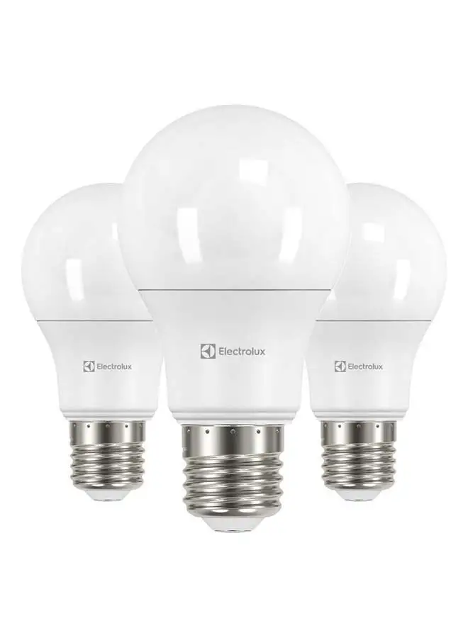 Electrolux 3-Pieces LED Bulbs White 9watt