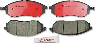 Brembo P56058N Premium Ceramic Front Disc Brake Pad Set INFINITI/MITSUBISHI/NISSAN/RENAULT/SAMSUNG OE# D1060EJ2CA