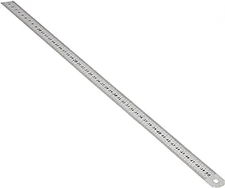 Ruler Stainless Steel Double Side Scale Straight Measuring Ruler - 50cm Long