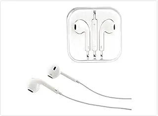Earphone Earbud Headset Headphone with Mic For iphone 6 6s 5 5s iPod, Wired