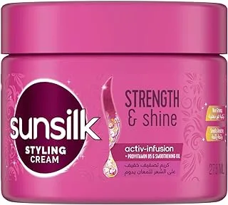 SUNSILK Hair Cream For Strength & Shine With Pro Vitamin B5 & Natural Smoothening Oils, 275 ML