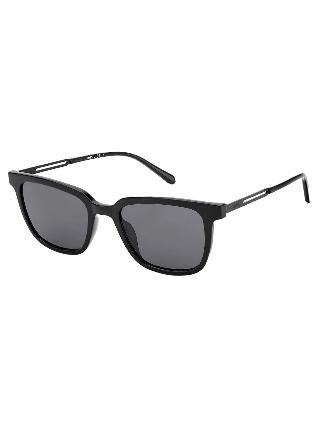 FOSSIL Men Rectangular Sunglasses FOS 3130/G/S  BLACK 54