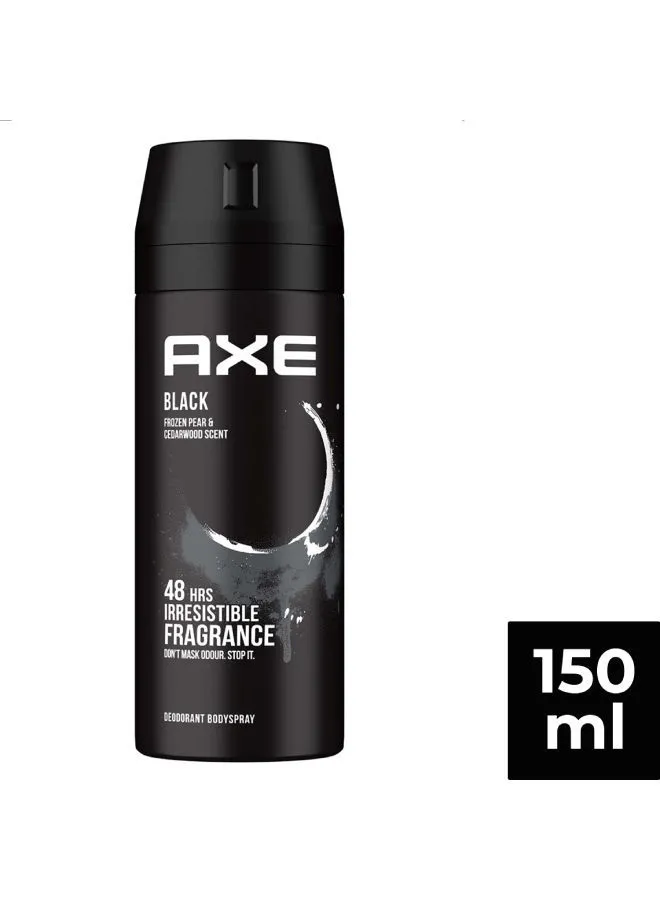 Axe Body Spray for Men Black 150ml