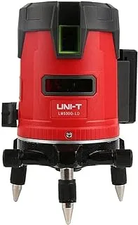 UNI-T 3 Lines Green Light Laser level 360°Rotating Professional Self Leveling Laser Measuring Leveler Cross Line Laser Measuring Meter Cross Marking Meter