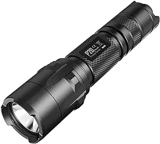 NiteCore P20 Precise 800 lm CREE XM-L2 T6 Tactical LED Flashlight, Black, Left/Right