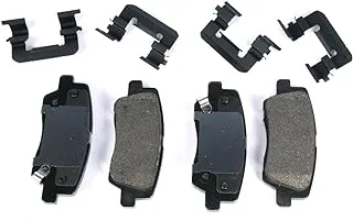 GM Genuine Parts 171-1113 Rear Disc Brake Pad Set with Clips