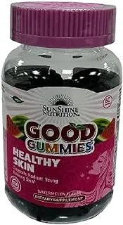 SUNSHINE NUTRITION GOOD GUMMIES HEALTHY SKIN GUMMIES 60'S