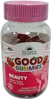 SUNSHINE NUTRITION GOOD GUMMIES BEAUTY GUMMIES 45'S