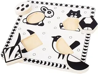 Bigjigs Toys BJ515 Pets Black and White Puzzle