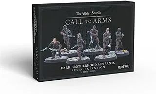 Modiphius Entertainment Elder Scrolls Call to Arms Dark Brotherhood Aspirants Miniatures Set