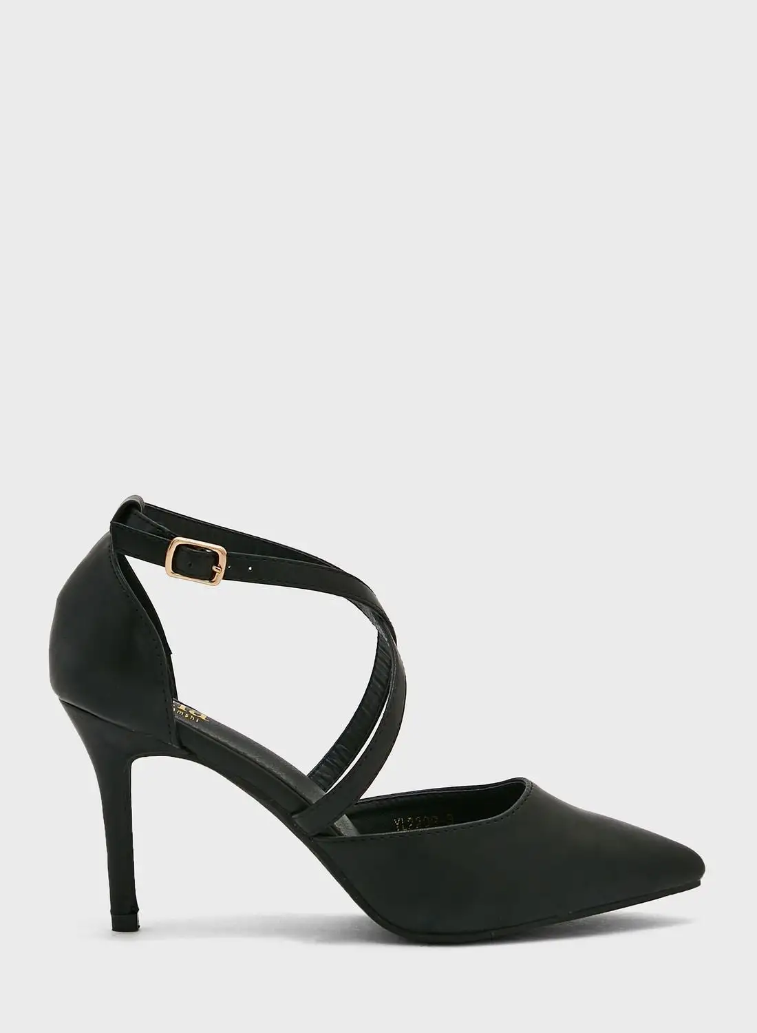 ELLA Cross Over Strap Pointed Pump