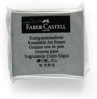 Faber-Castell Kneadable Art Eraser Grey Box Of 18Pc, 127020