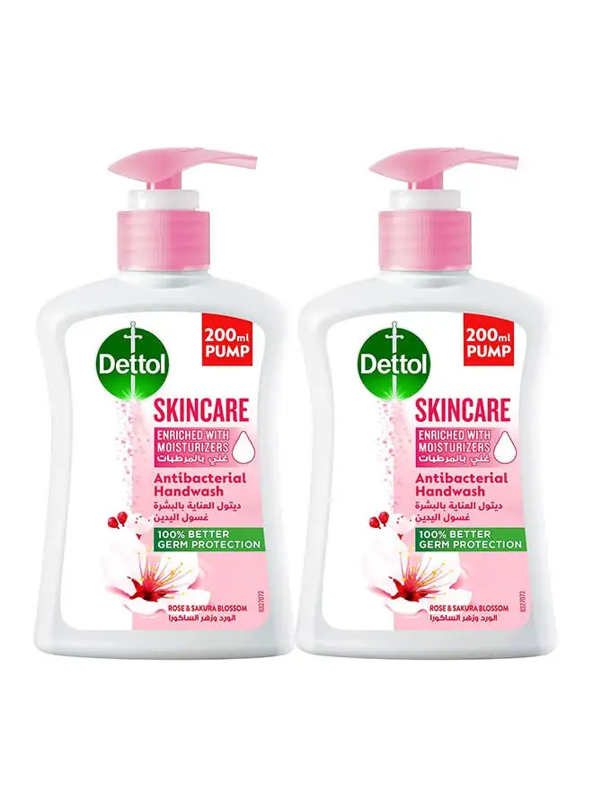 Dettol Anti-Bacterial Liquid Hand Wash Set, Pack Of 2 400ml