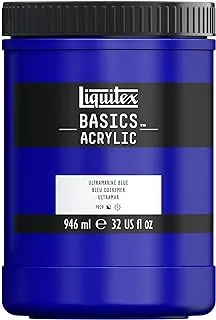 BASICS 32OZ JAR ULTRA BLUE