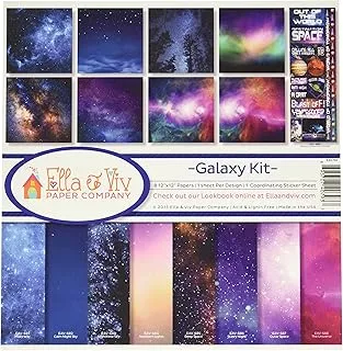 مجموعة Ella & Viv من Reminisce EAV-793 Galaxy Scrapbook Collection