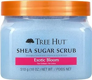 مقشر السكر بزبدة الشيا من Tree Hut Exotic Bloom