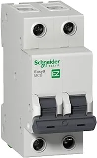 Schneider Electric Easy9 miniature circuit breaker- 2P - 40 A - C curve - 6000 A - 230 V, EZ9F56240