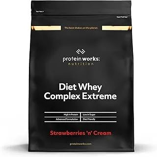 Protein Works - Diet Whey Complex Extreme Protein Powder| Low Fat & Low Calorie Diet Shake | Vitamin & Mineral Rich | No Added Sugar | Chocolate Silk | 2kg