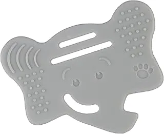 Oketi Poketi Teether Grey Elephant