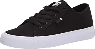 DC Shoes DC Men's Manual Skate Shoe, Black/White, 10.5