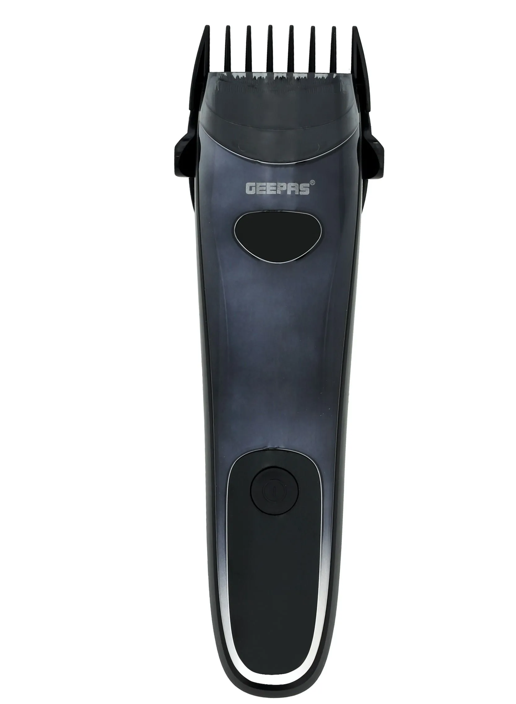 GEEPAS Digital Rechargeable Vacuum Hair & Bread Trimmer, GTR56050 | 2 Guide Combs, 4 Cutting Lengths | Li-Ion Battery | 60 Mins Working Time | Ceramic+ Titanium Coated Blade