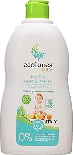 Ecolunes Fragrance Free Baby Fruit and Vegetable Wash 500 ml