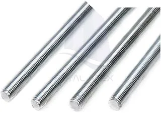 Biella ™ 4 قطع GI Threaded Steel Bar-2mtr (8MM)