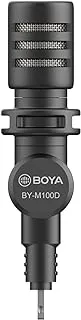 Boya BY-M100D Mininature Condenser Microphone - Black