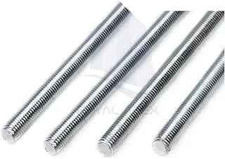 Biella ™ 4 قطع GI Threaded Steel Bar-2mtr (10MM)