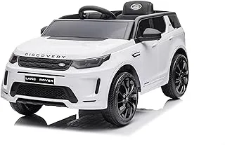 Dorsa Land Rover Electric Kids Ride On Car Licensed RC Remote Control - White