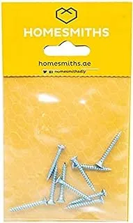 Homesmiths Self Tapping Screw 1inch X 6mm (10pcs Per Pack)