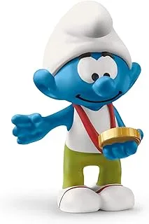 Smurf with medal